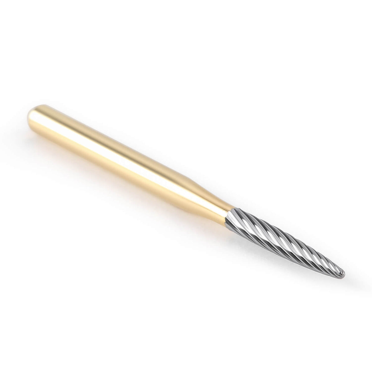 AZDENT Dental Tungsten Carbide Burs FG48L-012 Trimming & Finishing Taper Fissure 5pcs/Box - azdentall.com