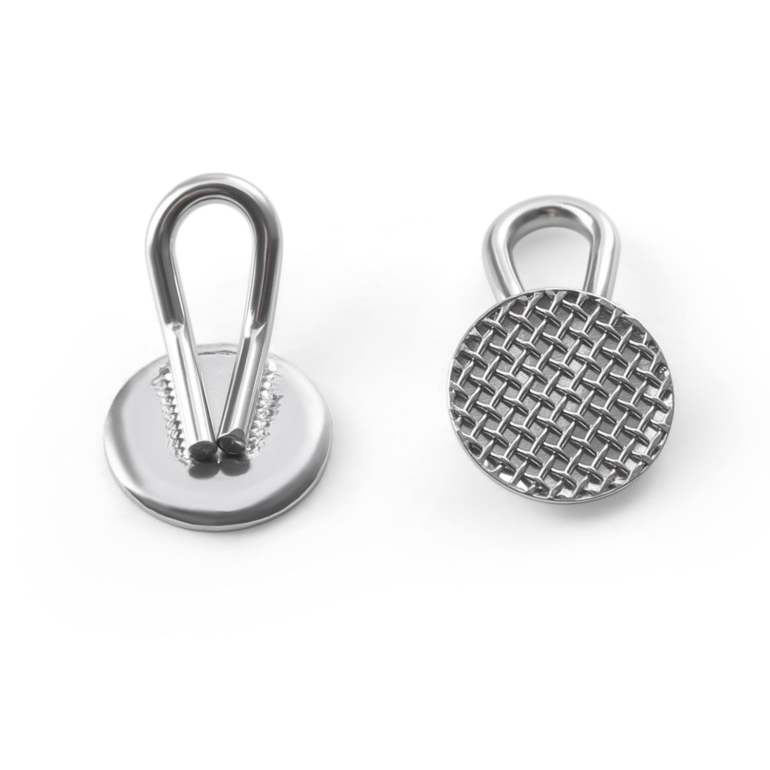 AZDENT Orthodontic Metal Lingual Button Bondable Traction Hook Round Base 50pcs/Box - azdentall.com
