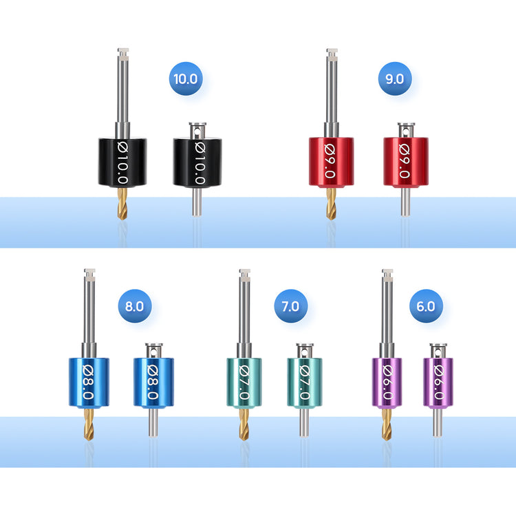 Dental Drill Guide and Implant Positioning Kit Spacing Drill Bit Kit - azdentall.com