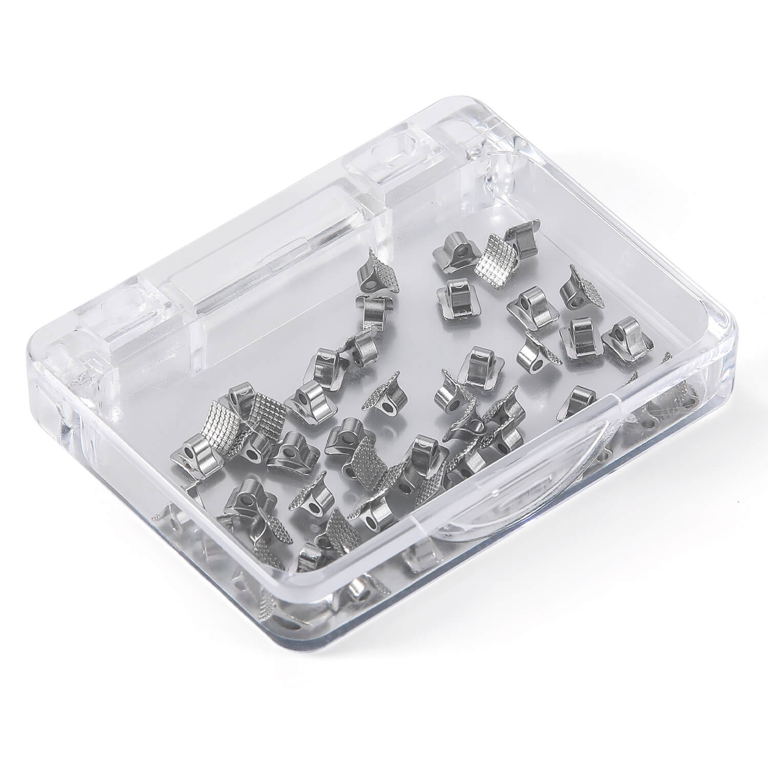 AZDENT Orthodontic Lingual Button Bondable Monoblock Direct Bond Eyelet Rectangular Base 50pcs/Box - azdentall.com