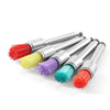 AZDENT Dental Polishing Prophy Brush Nylon Colorful Nylon Flat Type100p/Box - azdentall.com