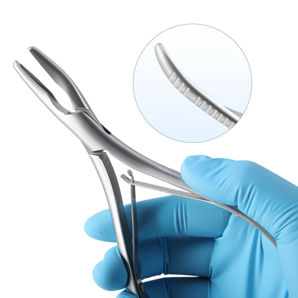 Dental Curved Bone Rongeur 16cm Stainless Steel - azdentall.com