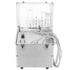 Portable Dental Turbine Machine Dental Delivery Unit Suction System with Air Compressor 4 Holes - azdentall.com