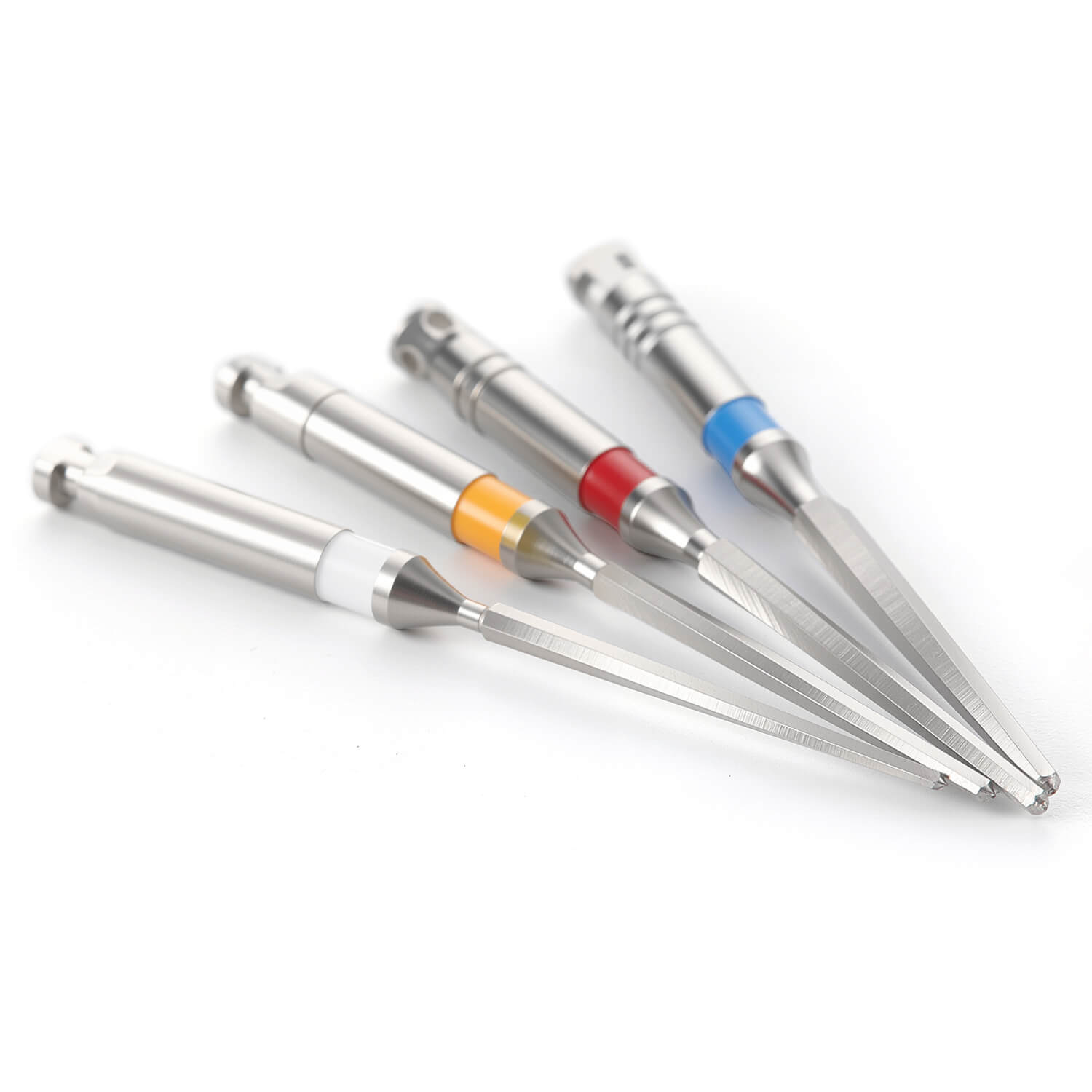Dental Endodontic F Drill Reamers Fiber Post Drills 32mm 4pcs/Box - azdentall.com