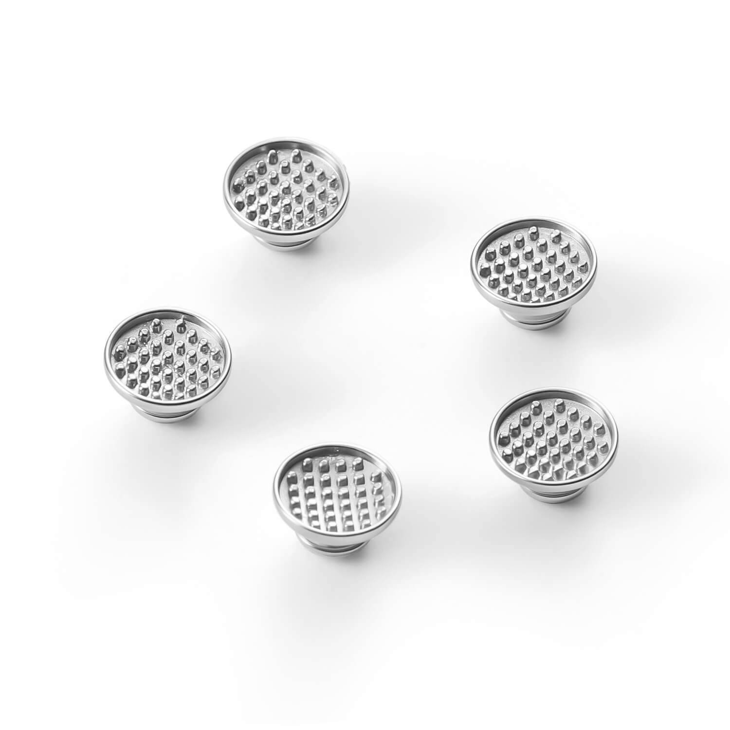 AZDENT Orthodontic Metal Lingual Button Monoblock Bondable Round 50pcs/Box - azdentall.com