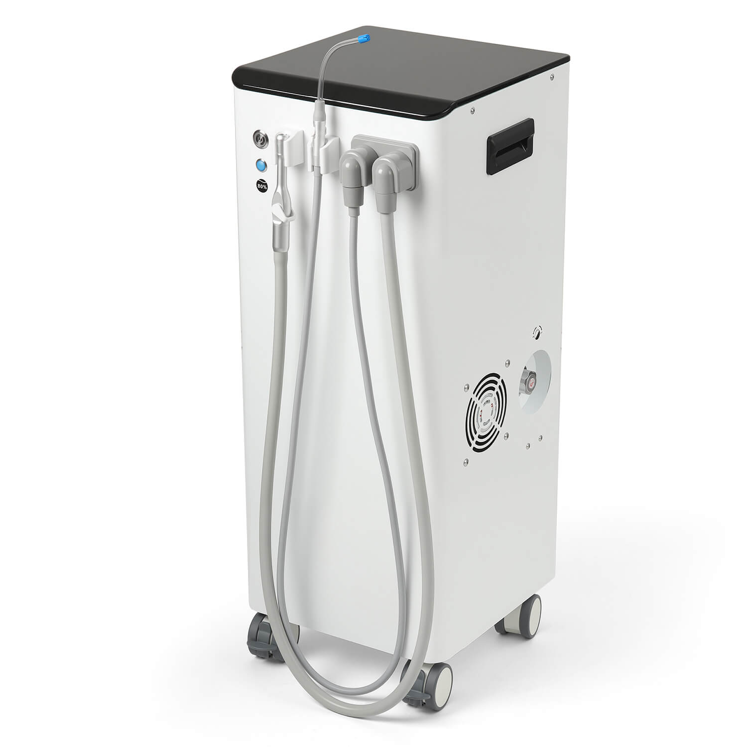 Dental Mobile Vacuum Suction Unit Systems High Suction Pump 300W - azdentall.com