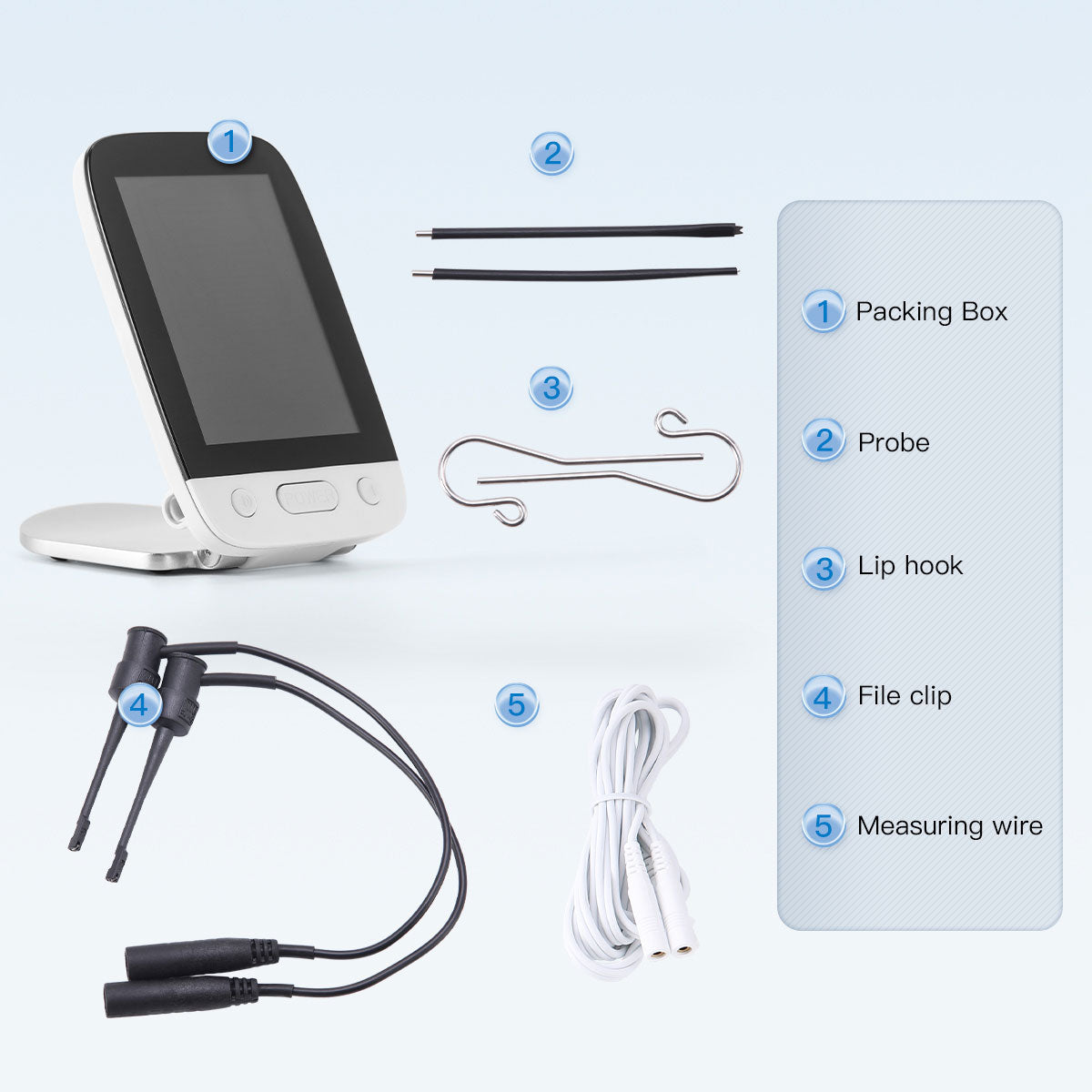 AZDENT Dental Endodontic Apex Locator Root Canal Measurement Tool Multi-frequency Color Display Apex ll - azdentall.com