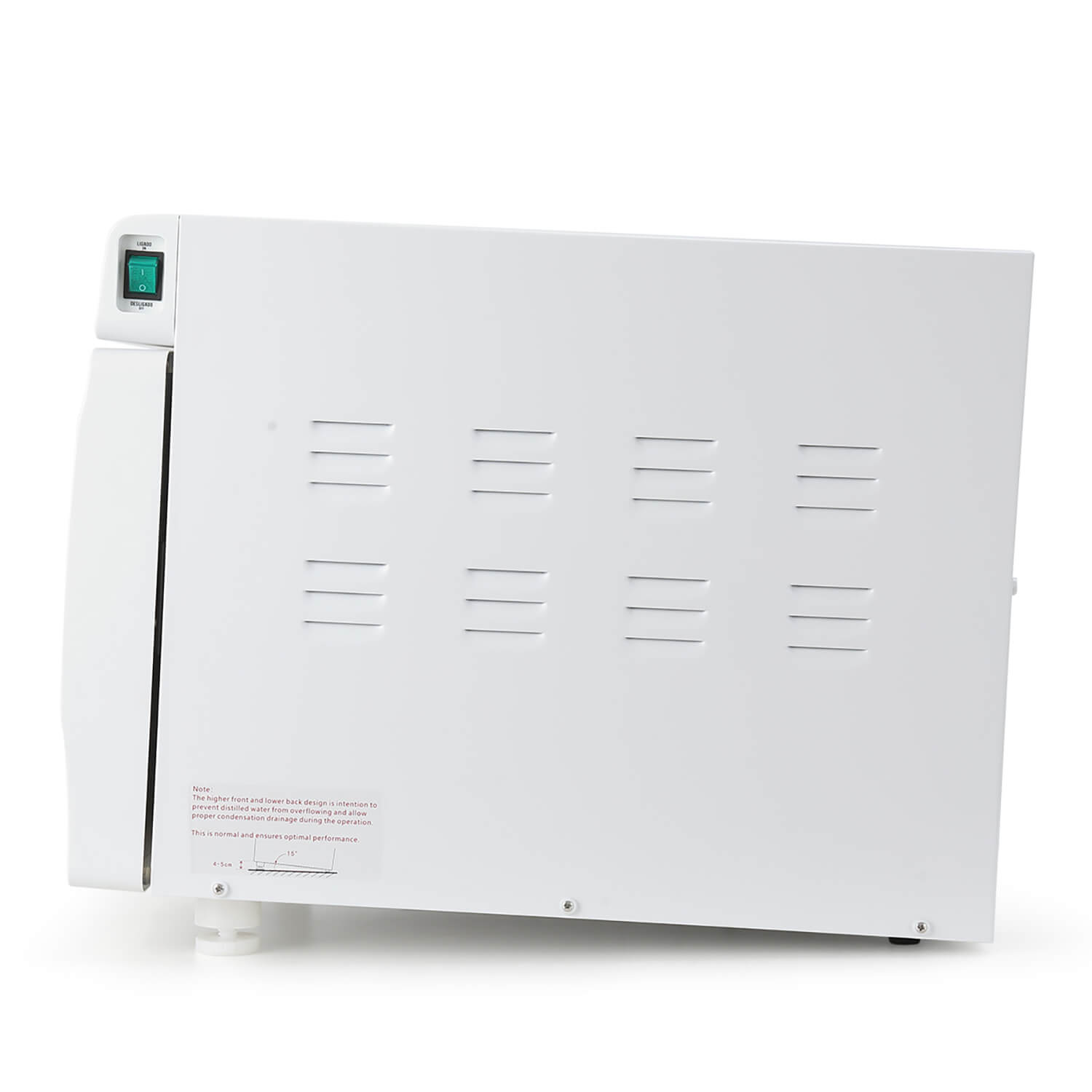 Dental 22L Class N Autoclave Steam Sterilizer LCD Table Top Dry Function - azdentall.com