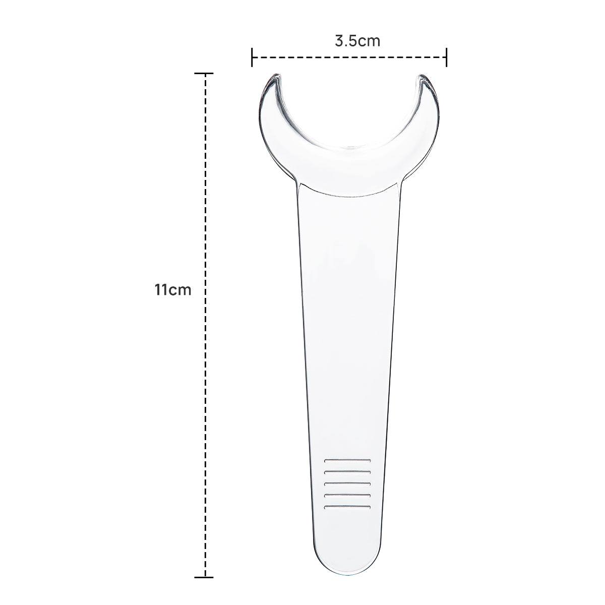 Dental Orthodontic Mouth Opener Cheek Lips Retractor Y-Shape Transparent Small - azdentall.com