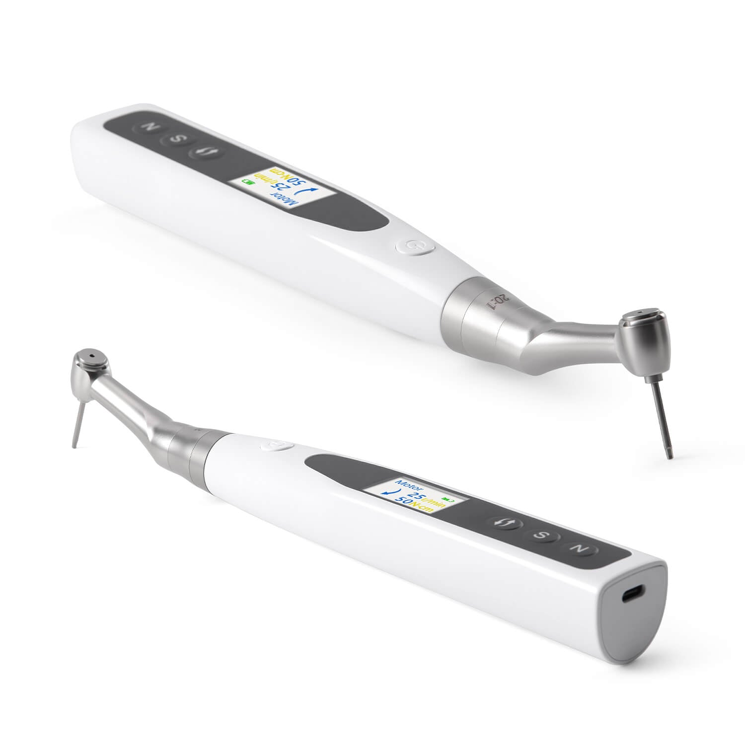 Dental Electric Wireless Torque Driver Universal Implant Torque Wrench Handpiece 360° Rotate - azdentall.com