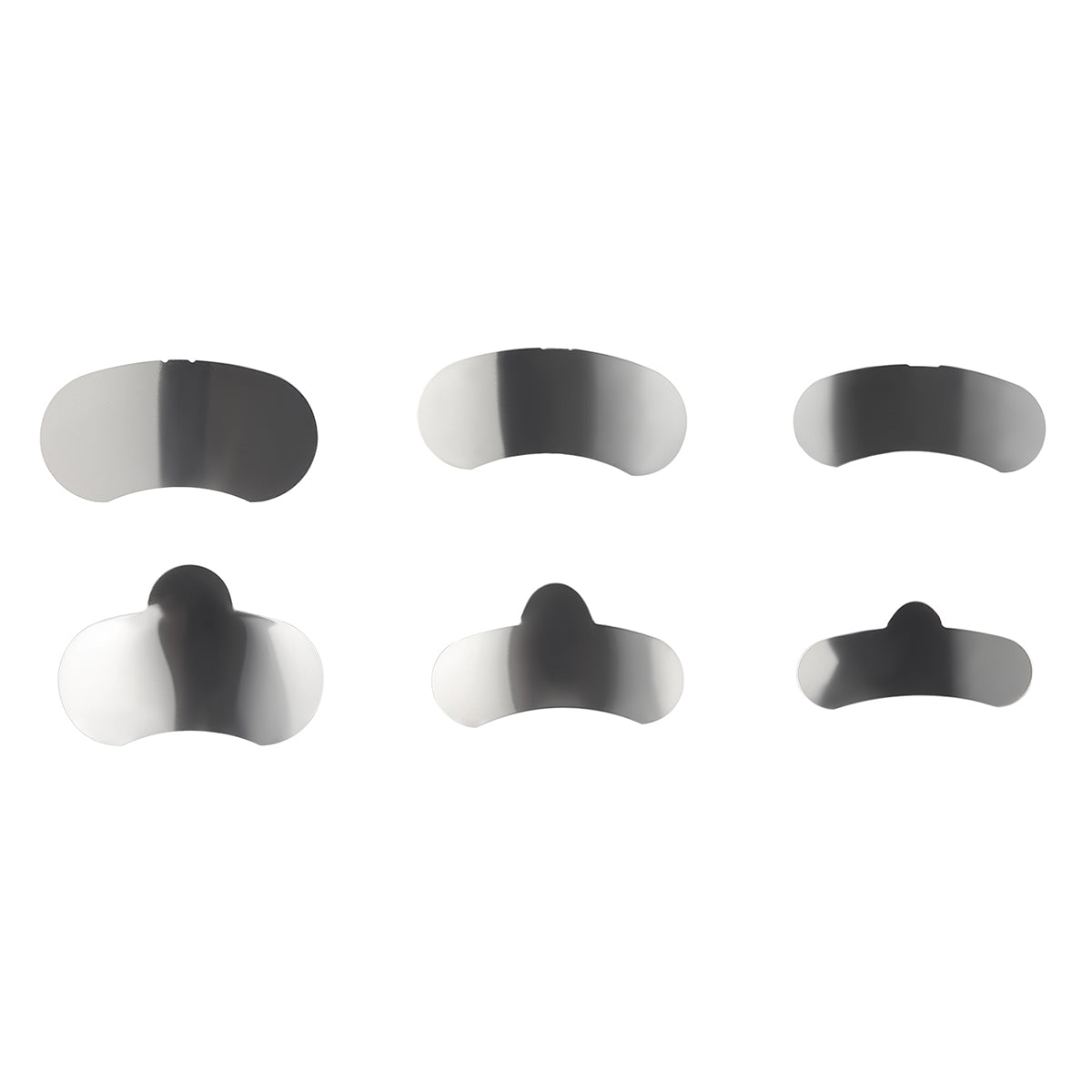 Dental Sectional Contoured Metal Matrices Matrix Ring With 40Pcs Silicone Delta Wedges 100Pcs/Box