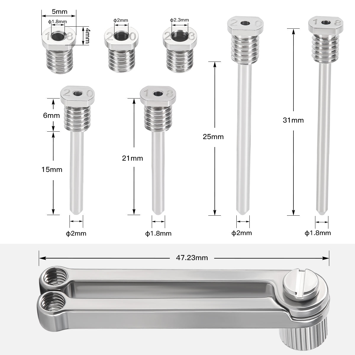 Dental Implant Position Locator Para Drill Aid Stainless Steel - azdentall.com