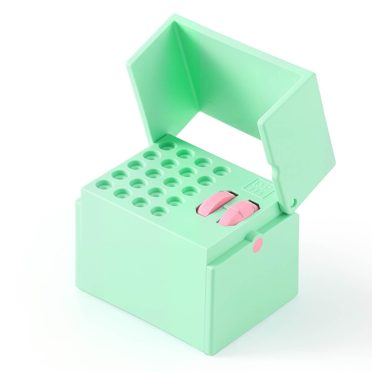 Dental 20 Holes Endo Files Disinfection Box With Memory Holder & Measuring Counter - azdentall.com