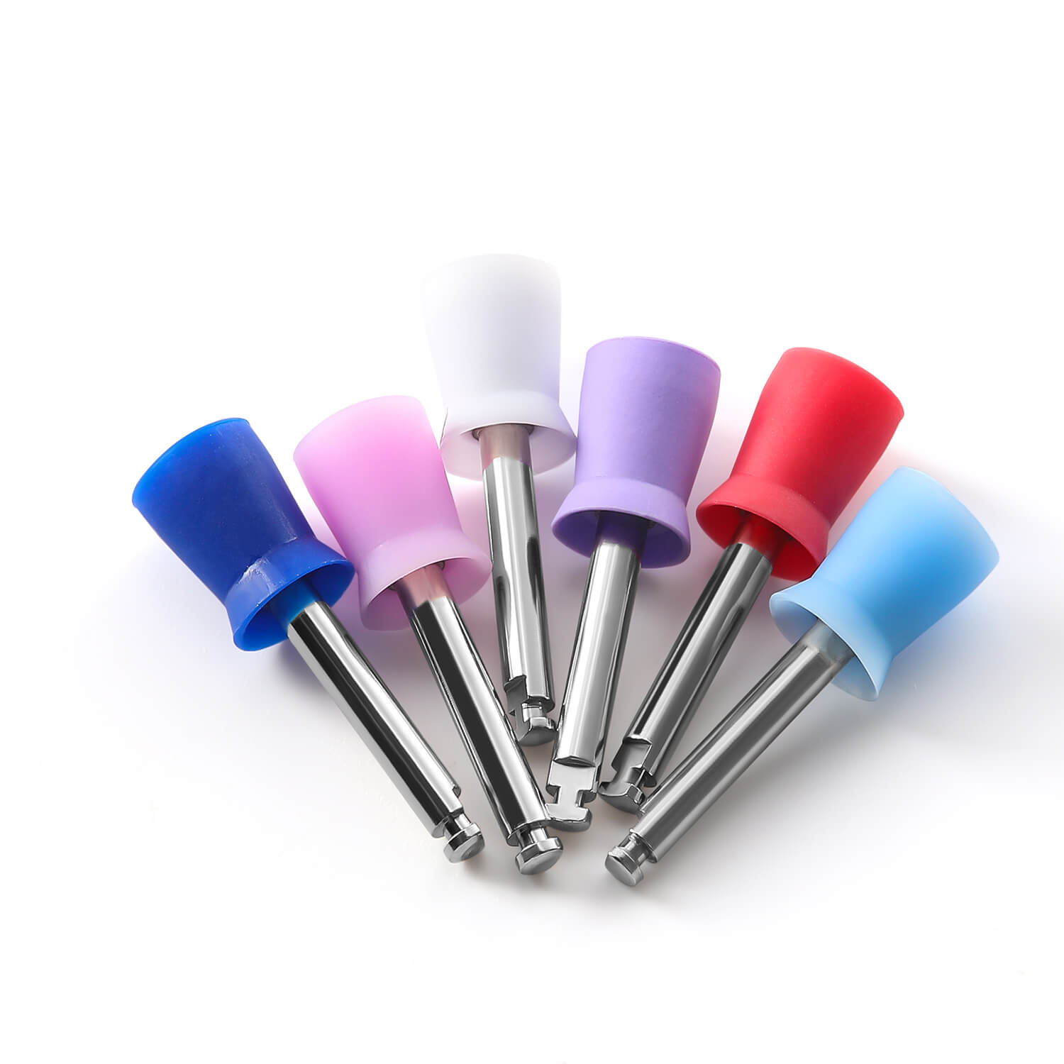 AZDENT Dental Rubber Polishing Prophy Cup Hard Brushes RA2.35mm 100pcs/Box - azdentall.com