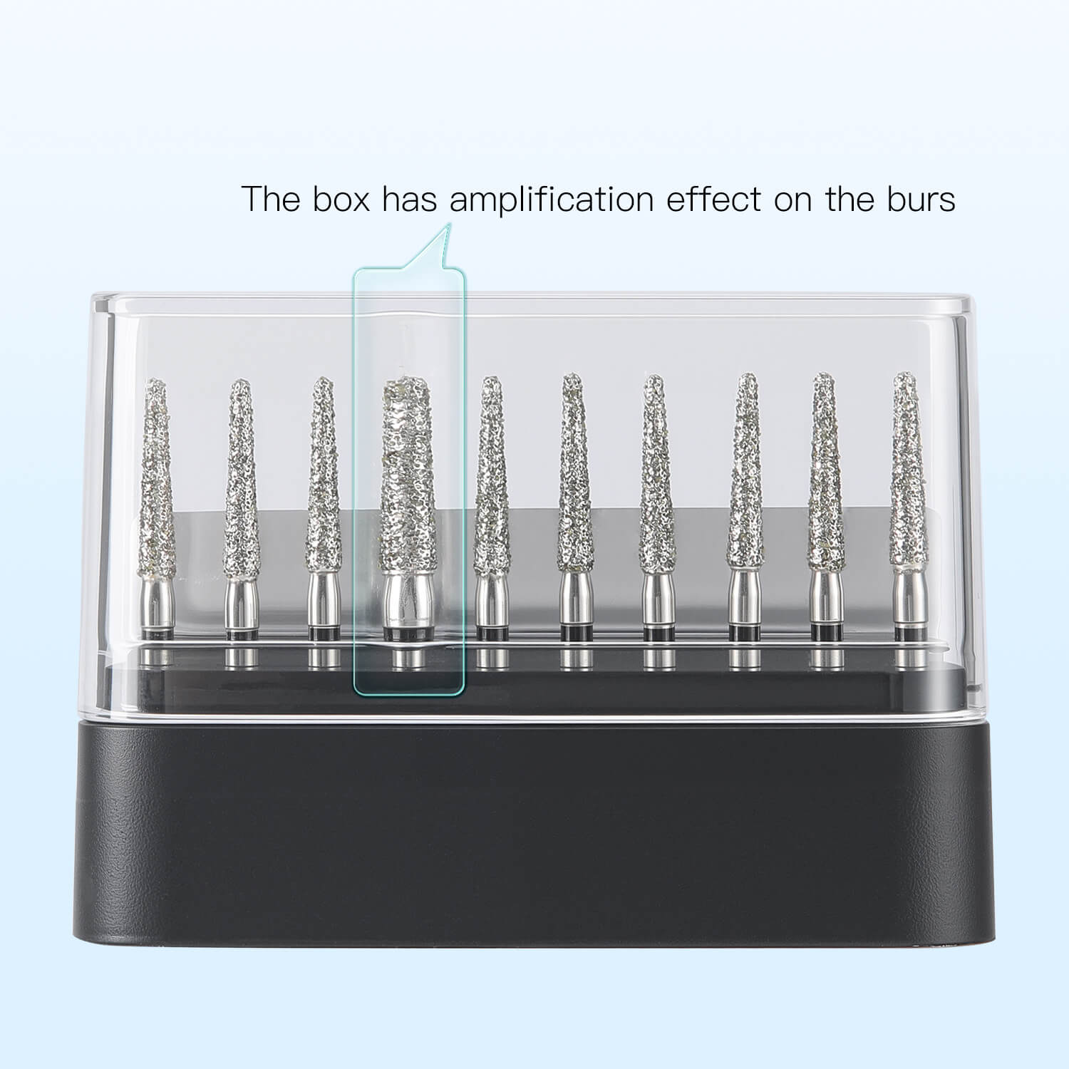 AZDENT Dental Diamond Burs Drills FG 1.6mm Flat/Round 10pcs/Box - azdentall.com