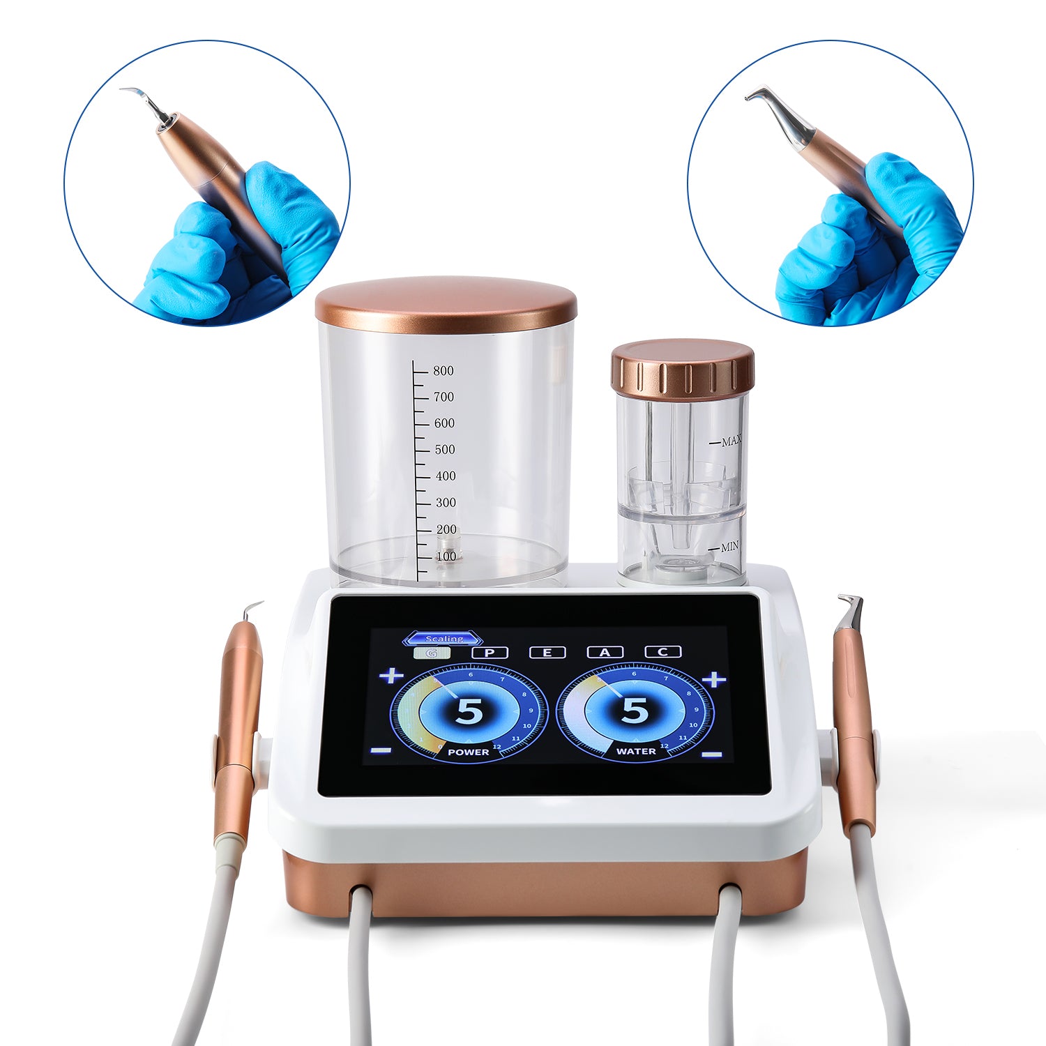 Dental PerioPluse Ultrasonic Scaler Air Polisher 2 in 1 Sandblasting Periodontal Therapy System - azdentall.com