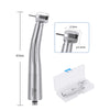 Dental LED Fiber Optic High Speed Handpiece Standard Head Push Button Three Water Spray or 6 Holes Quick Coupler - azdentall.com