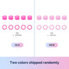 Dental Color Code Rings Universal Silicone Autoclavable 10 Colors L Pink 100pcs/Box - azdentall.com