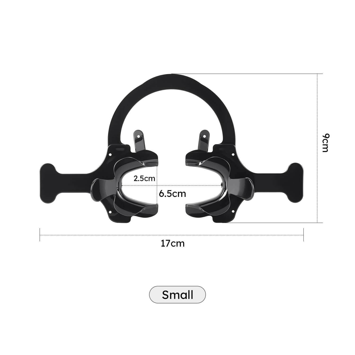 Dental Cheek Retractor Mouth Opener Cheek Expanders S/M/L Black - azdentall.com