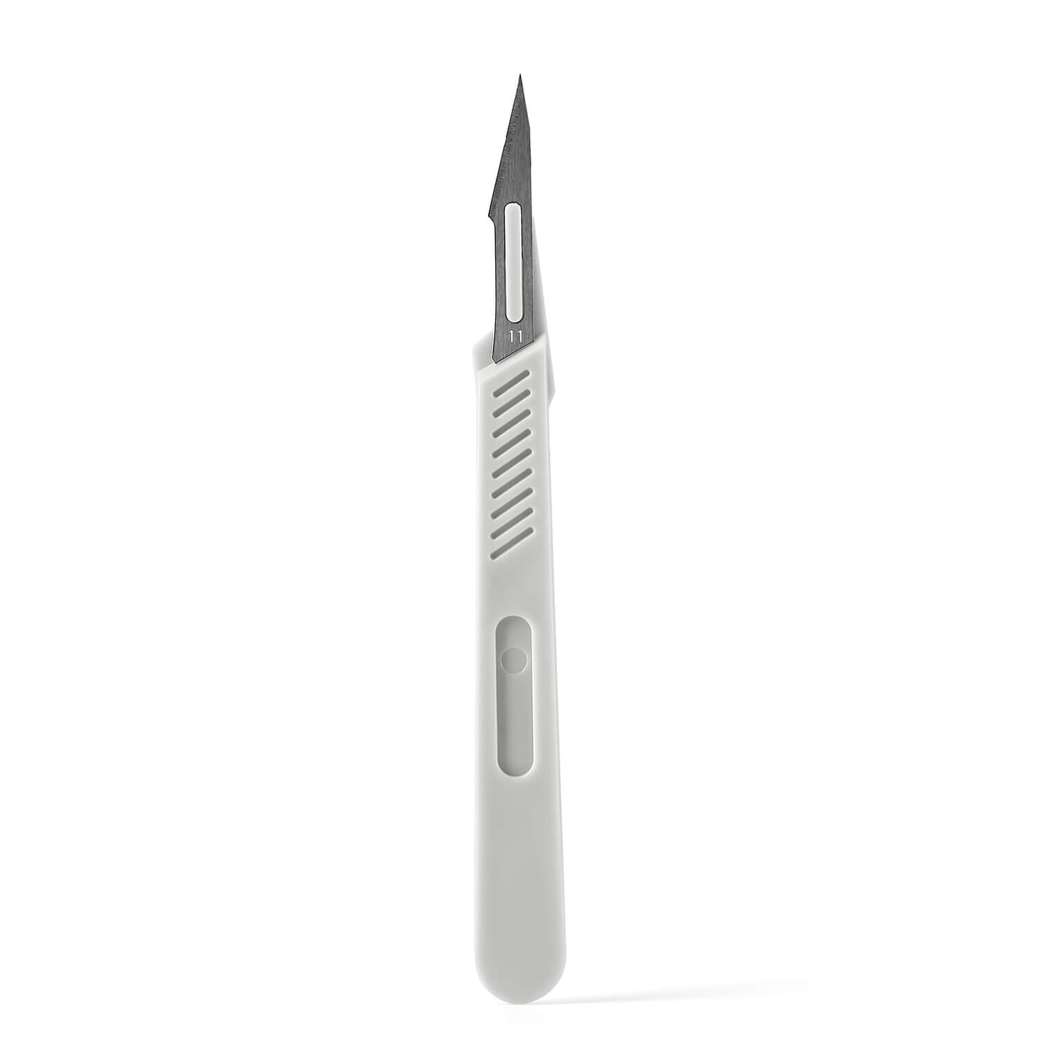Dental Surgical Sterile Scalpel Blades Carbon with Plastic Handle 10# 11# 12# 15# 10Pcs/Box - azdentall.com