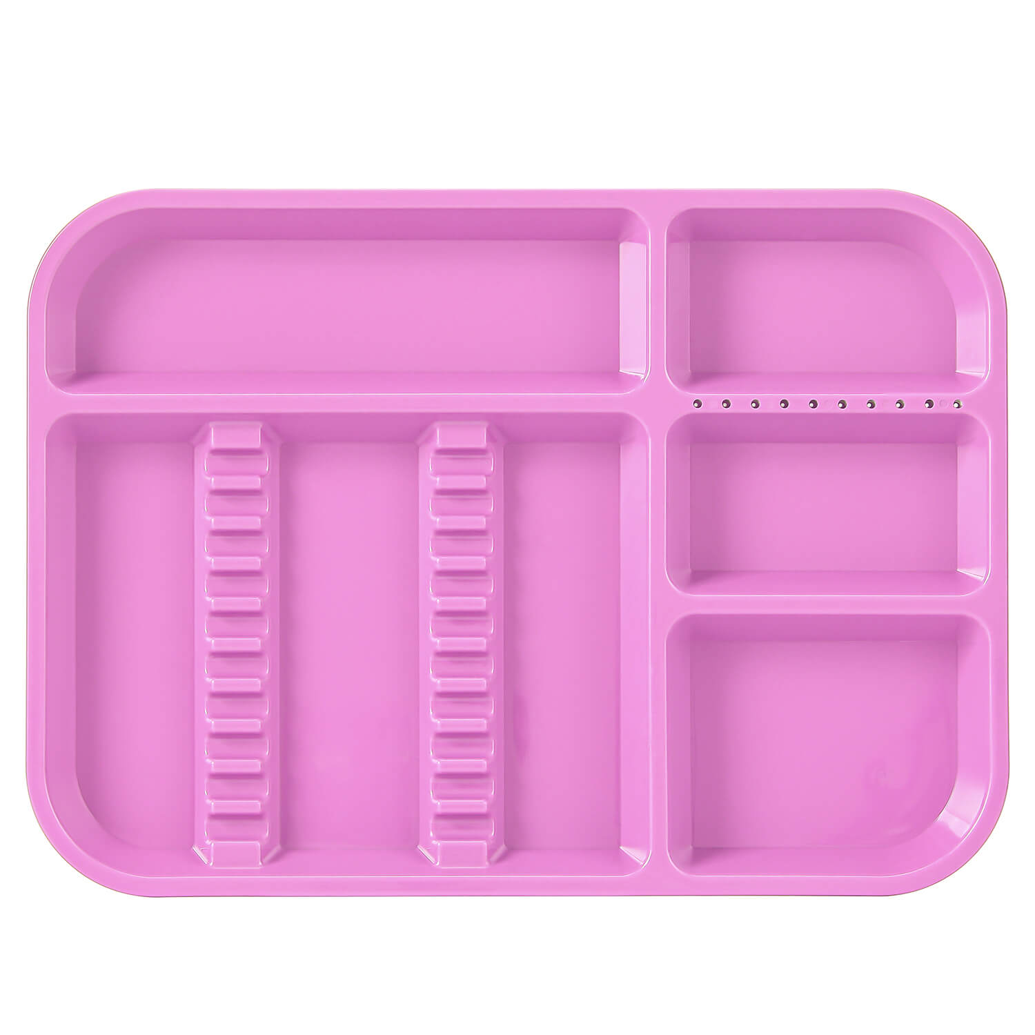 Dental Instrument Divided Tray Autoclavable Plastic Separate Setup Tray - azdentall.com