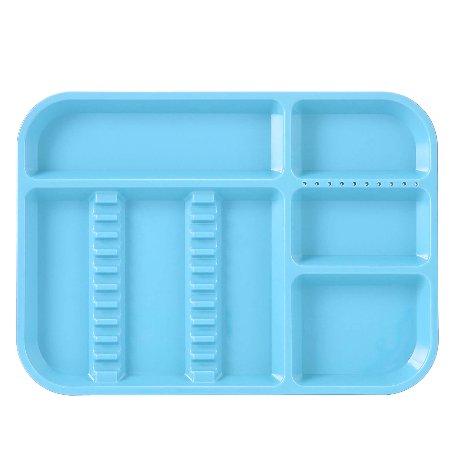 Dental Instrument Divided Tray Autoclavable Plastic Separate Setup Tray - azdentall.com