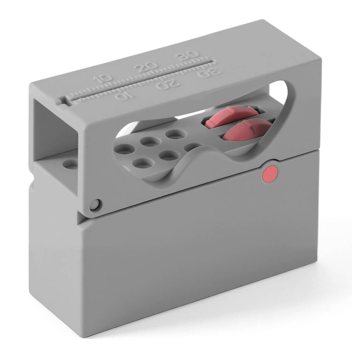 Dental 10 Holes Endo Files Disinfection Box With Memory Holder & Measuring Counter - azdentall.com