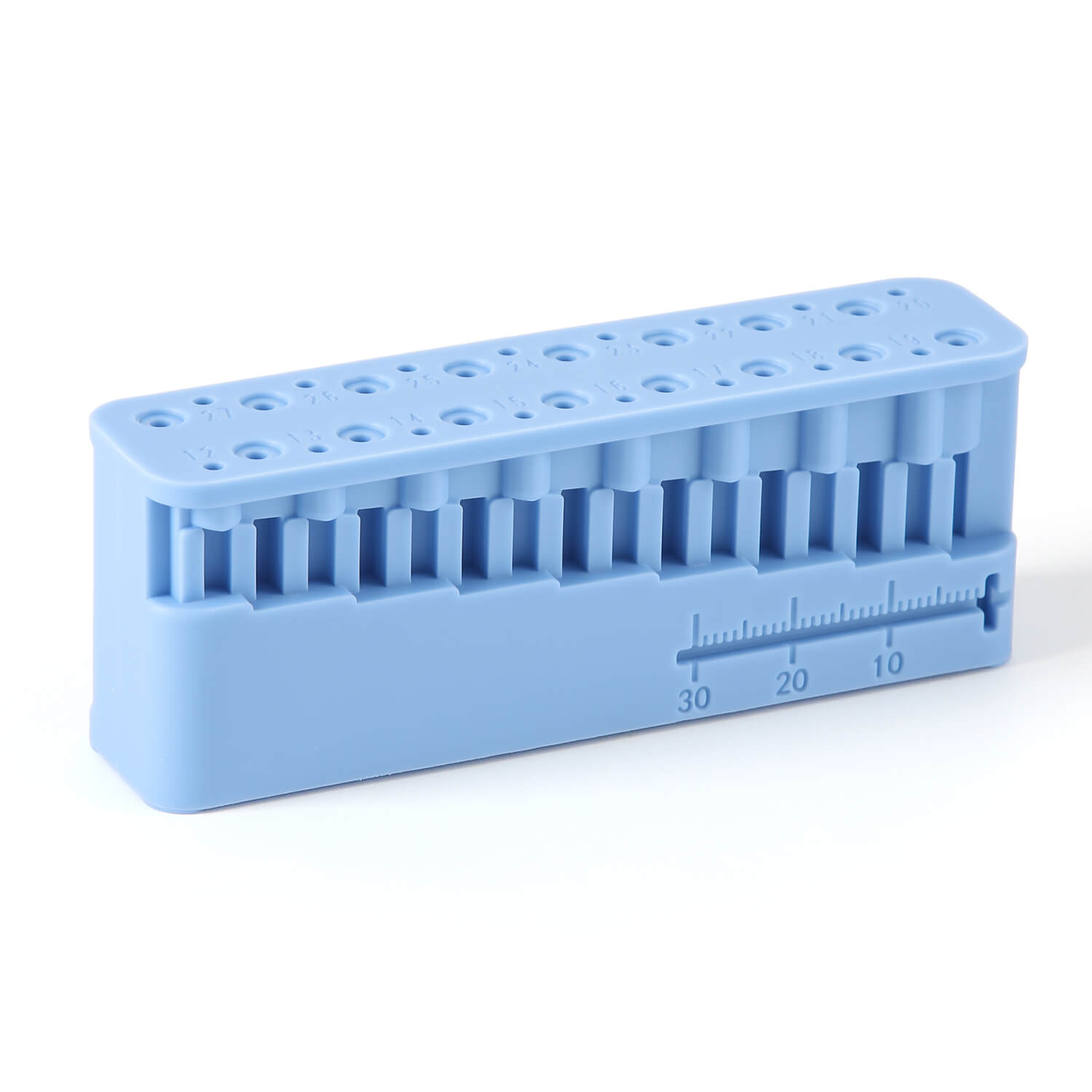 Dental Endo File Holder w/ Measuring Ruler Autoclavable - azdentall.com