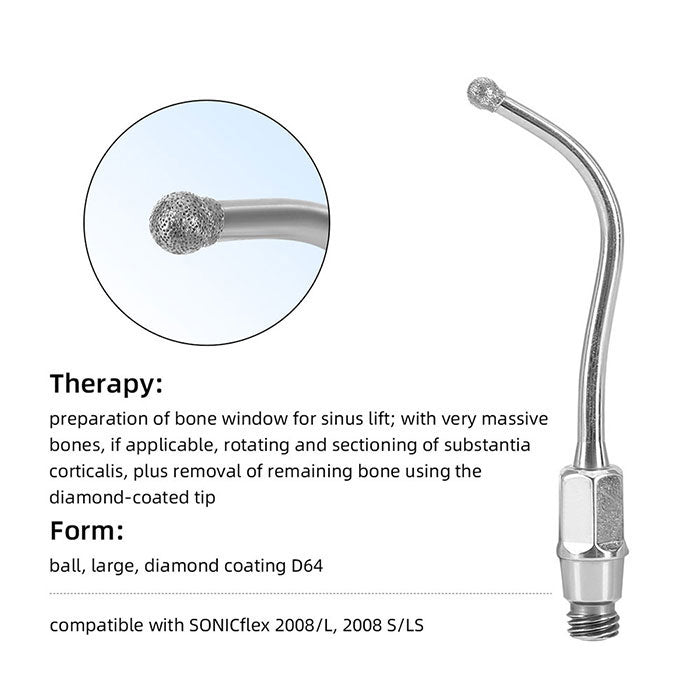 Dental Ultrasonic Air Scaler Scaling Handpiece Tips No.05-No.81 - azdentall.com