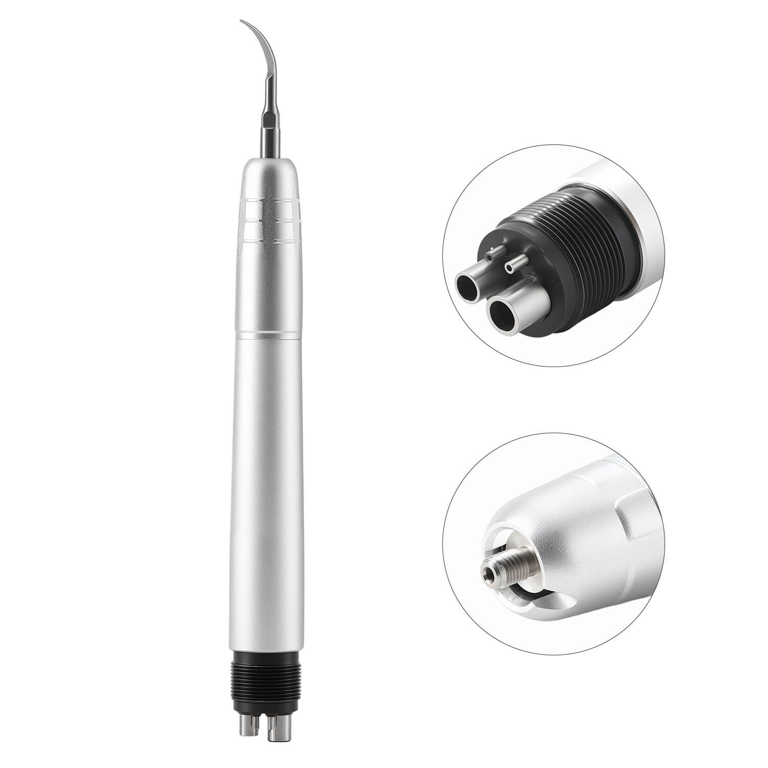 Dental Air Scaler Handpiece with 3 Tips 2/4 Holes - azdentall.com