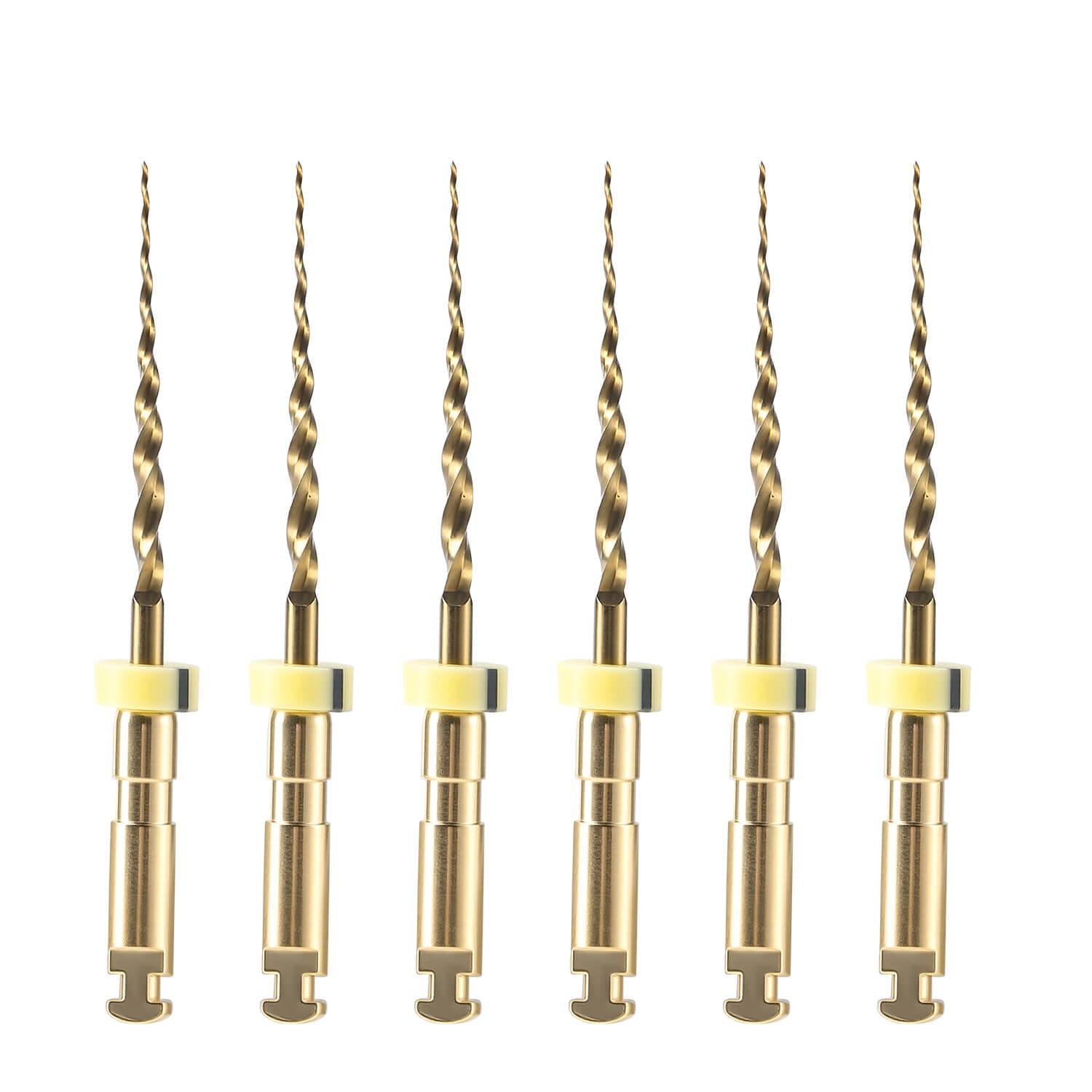 AZDENT Dental NiTi Rotary Engine Files 19mm SX Gold 6pcs/Pk - azdentall.com