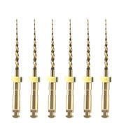 AZDENT Dental NiTi Rotary Engine Files 19mm SX Gold 6pcs/Pk - azdentall.com