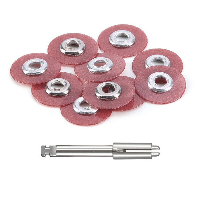 Dental Finishing & Polishing Discs 3/8 Coarse & Mandrel CA 2.35mm - azdentall.com