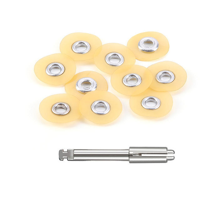 Dental Finishing & Polishing Discs 3/8 Superfine & Mandrel CA 2.35mm - azdentall.com