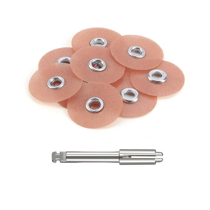 Dental Finishing & Polishing Discs 1/2 Medium & Mandrel CA 2.35mm - azdentall.com