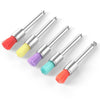 AZDENT Dental Polishing Prophy Brush Nylon Colorful Nylon Flat Type100p/Box - azdentall.com