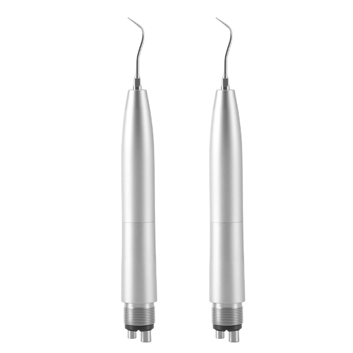 2pcs Dental Air Scaler Handpiece Sonic Scaler 4 Holes with SJ1 SJ2 SJ3 Tips - azdentall.com