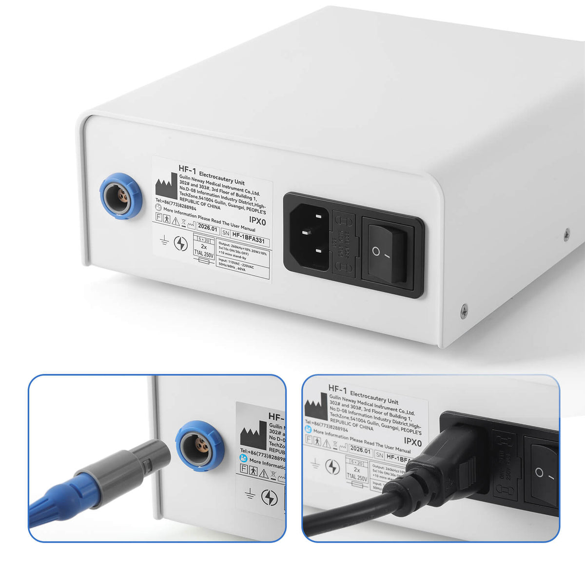 Dental Electrosurgical Unit Cutting Unit HF-1 High Frequency Generator ...