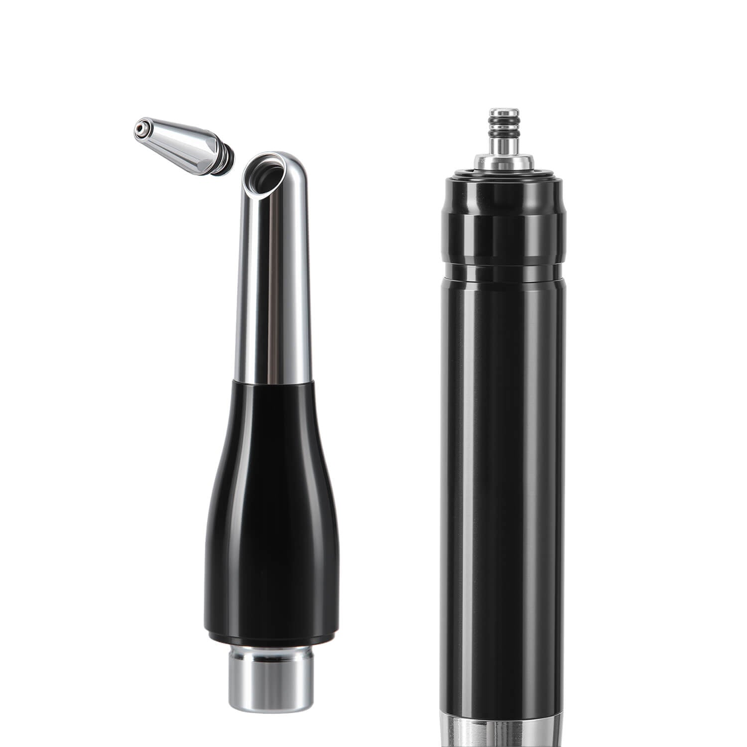 Dental Air Prophy Polisher Teeth Whitening Cleaning Sandblaster Micro Blaster 4 Hole Desktop Type - azdentall.com