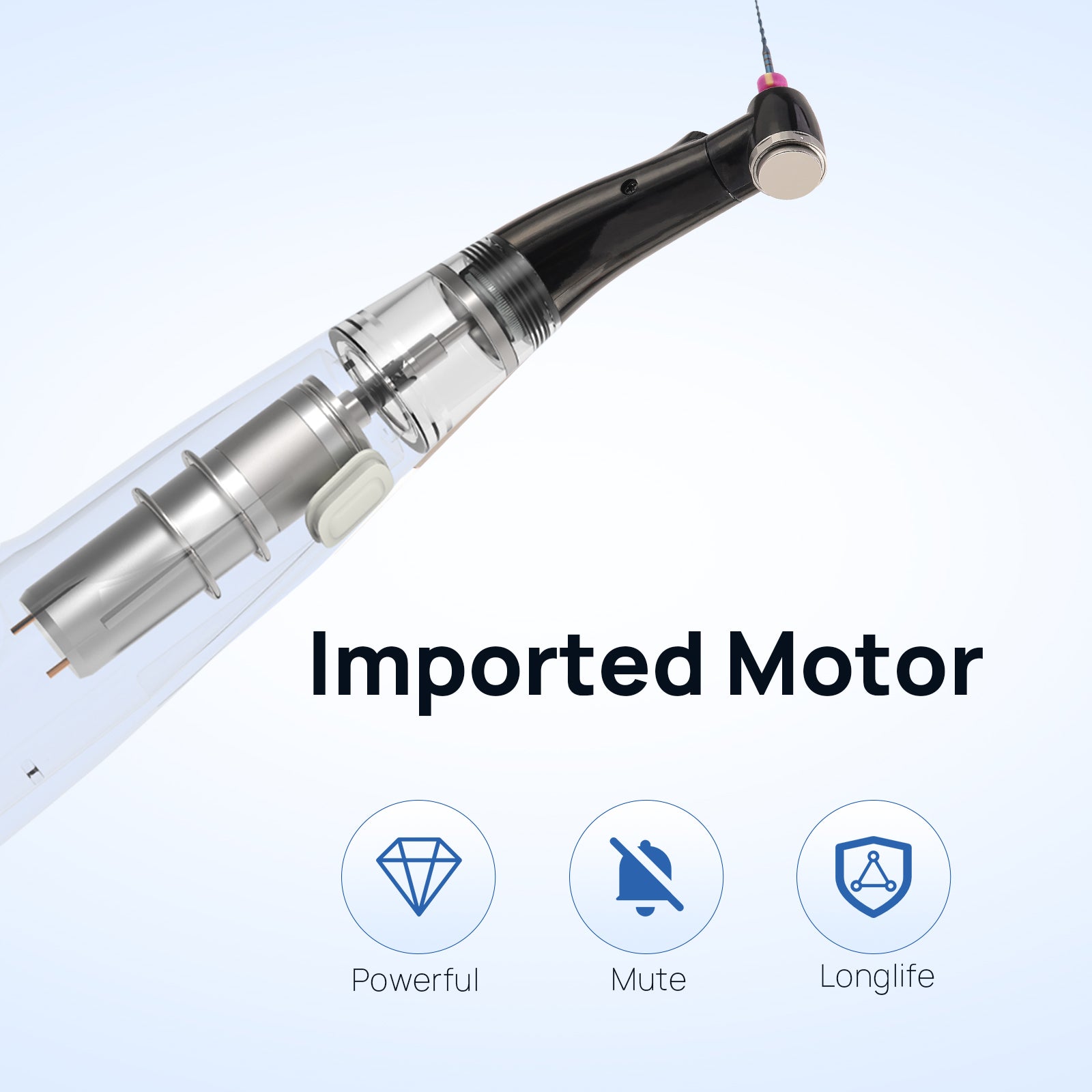 COXO Wireless Endo Motor with Apex Locator 5" Colorful Screen Built-in LED Light #C-SMART-I PILOT - azdentall.com