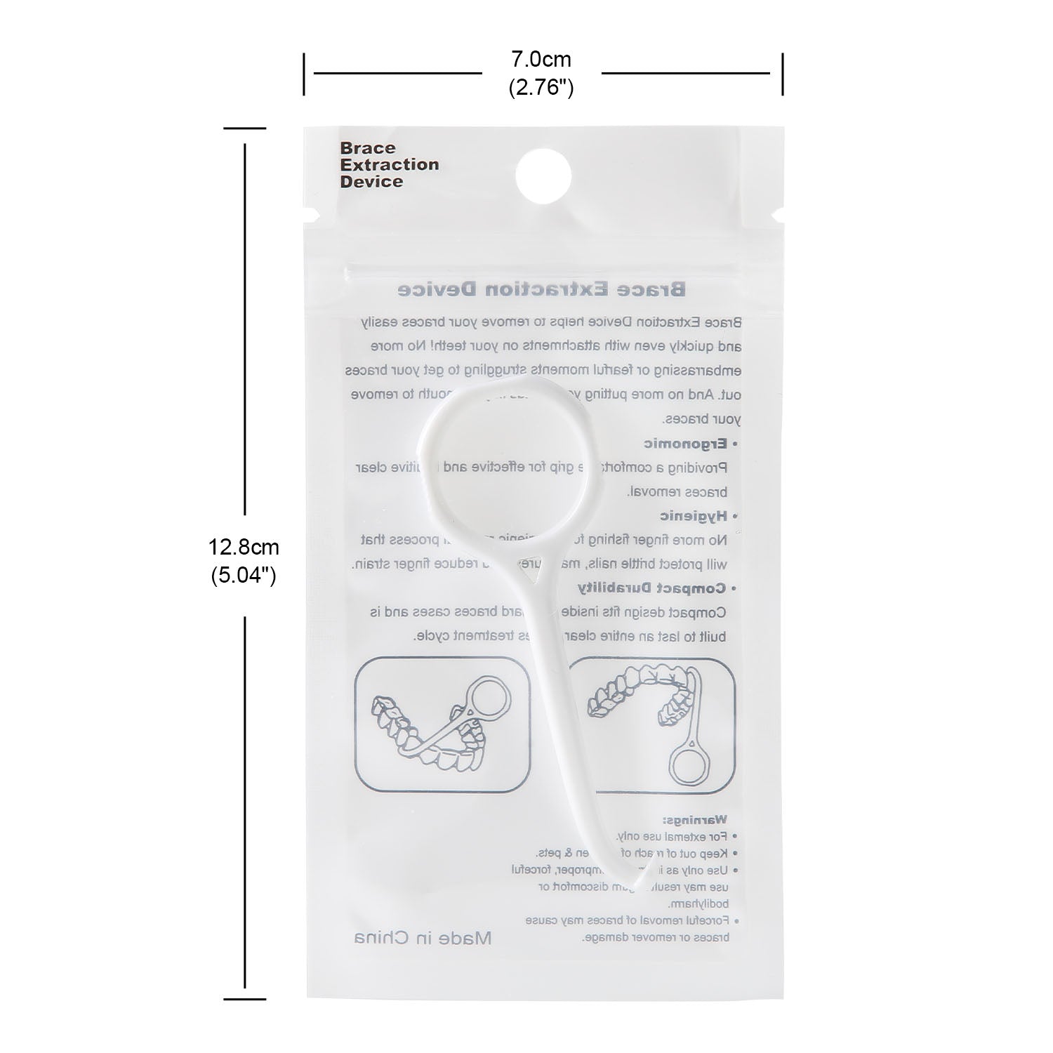 Disposable Orthodontic Brace Extractor Aligner Remover Silicone Stick Individually Package - azdentall.com