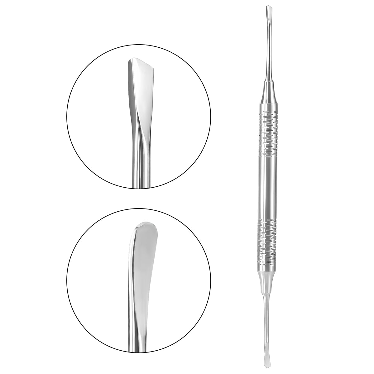 Dental Implant Surgery Periosteal Elevator Double Ends Instrument Wide/Pointed/Angled Head - azdentall.com