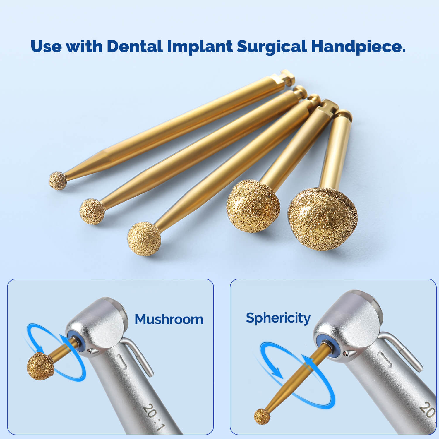 Dental Maxillary Sinus External Lifting Drill for Implant Handpiece - azdentall.com