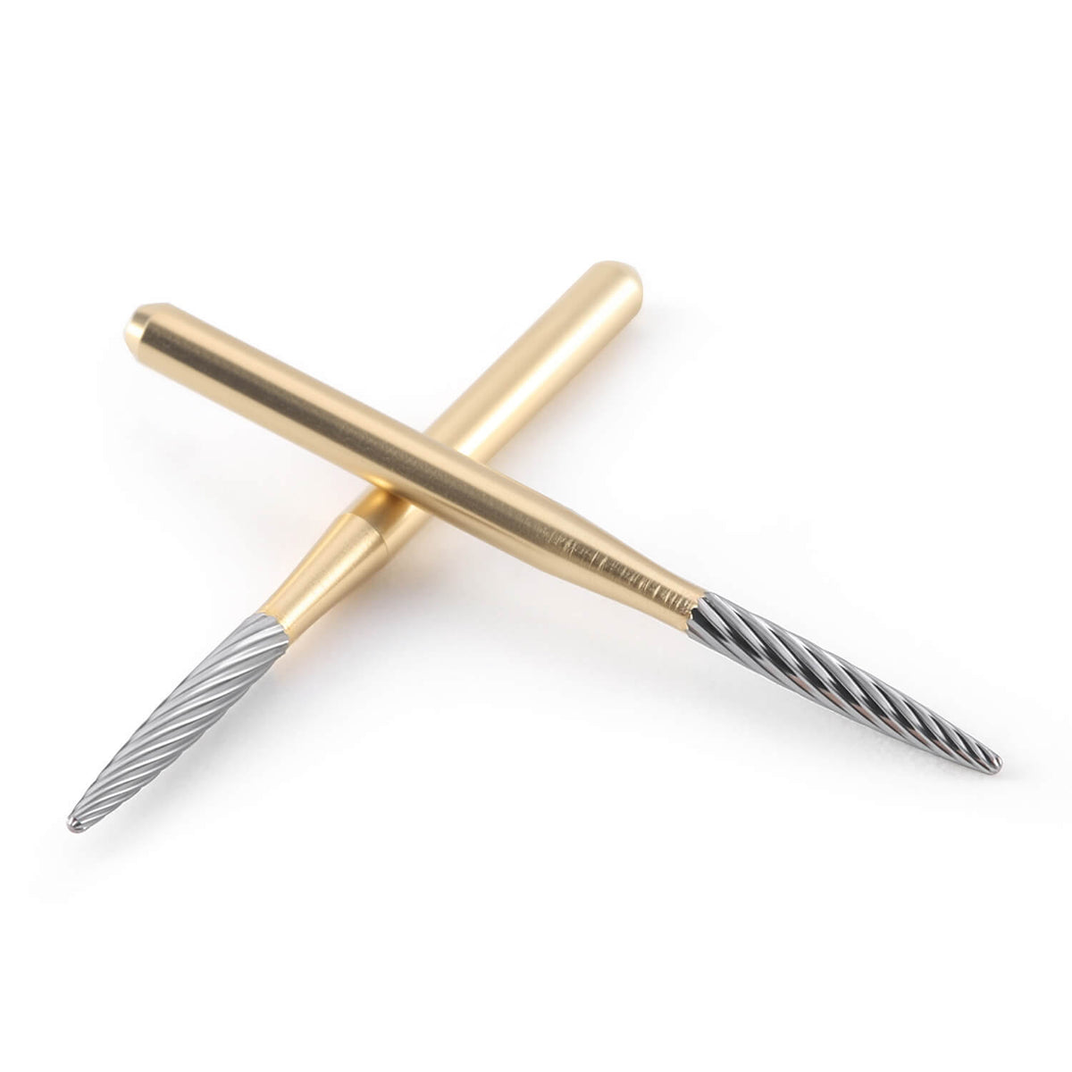 AZDENT Dental Tungsten Carbide Burs FG48L-012 Trimming & Finishing Taper Fissure 5pcs/Box - azdentall.com