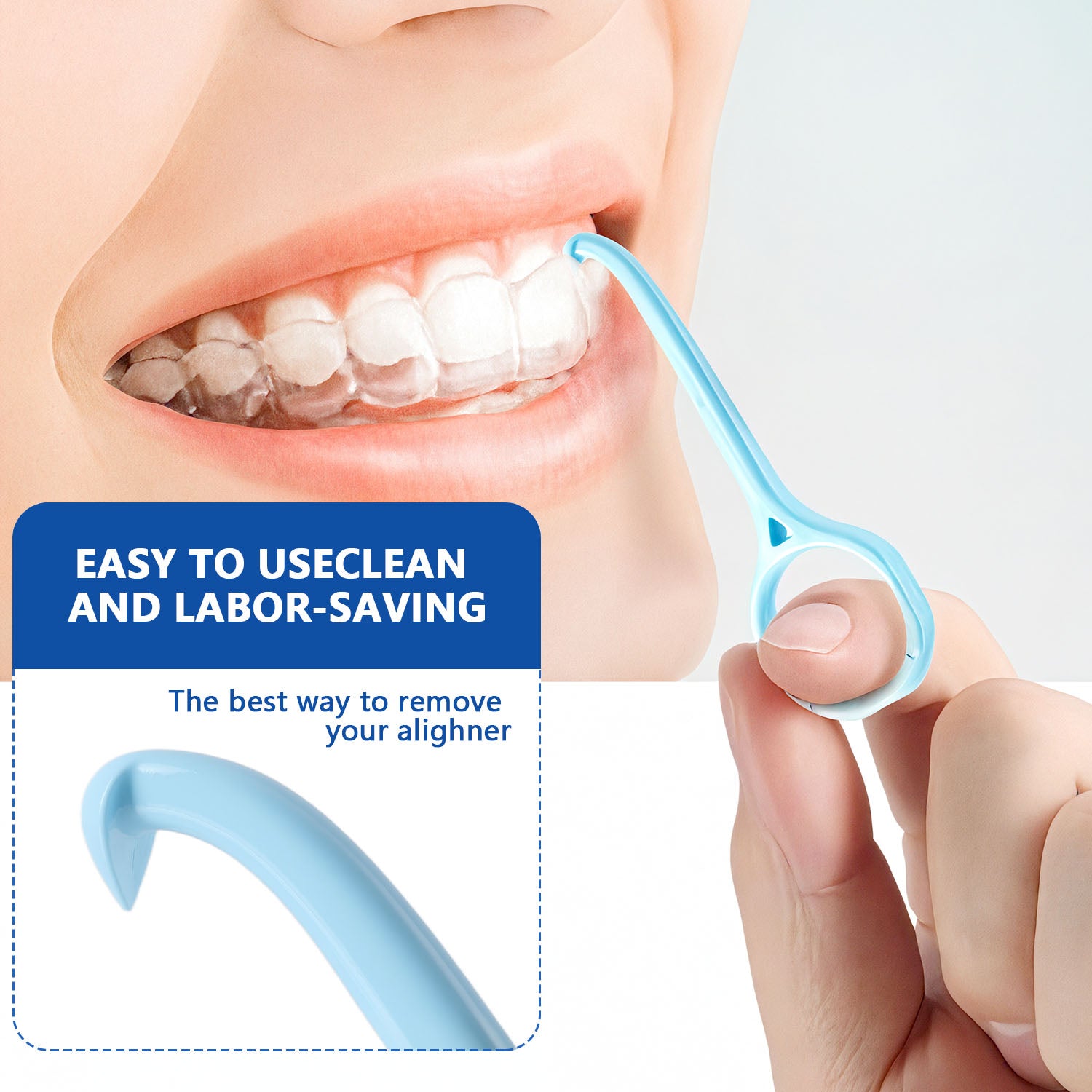 Disposable Orthodontic Brace Extractor Aligner Remover Silicone Stick Individually Package - azdentall.com