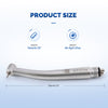 COXO X TITAN High Speed Air Turbine Handpiece 4 Holes Super Torque Standard Head 4 Port Spray CX207-B H33-SP4 - azdentall.com