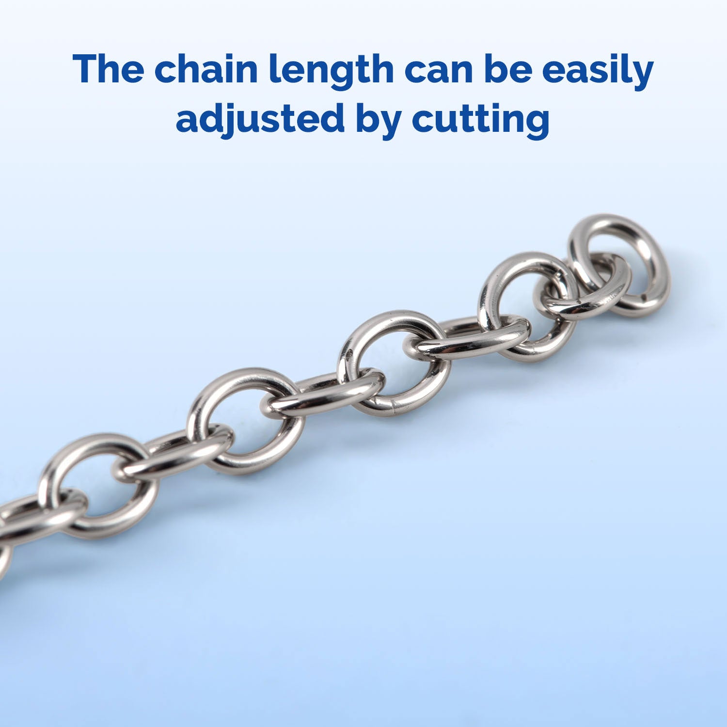 AZDENT Dental Orthodontics Traction Button Chain Silver Round 10pcs/Box - azdentall.com