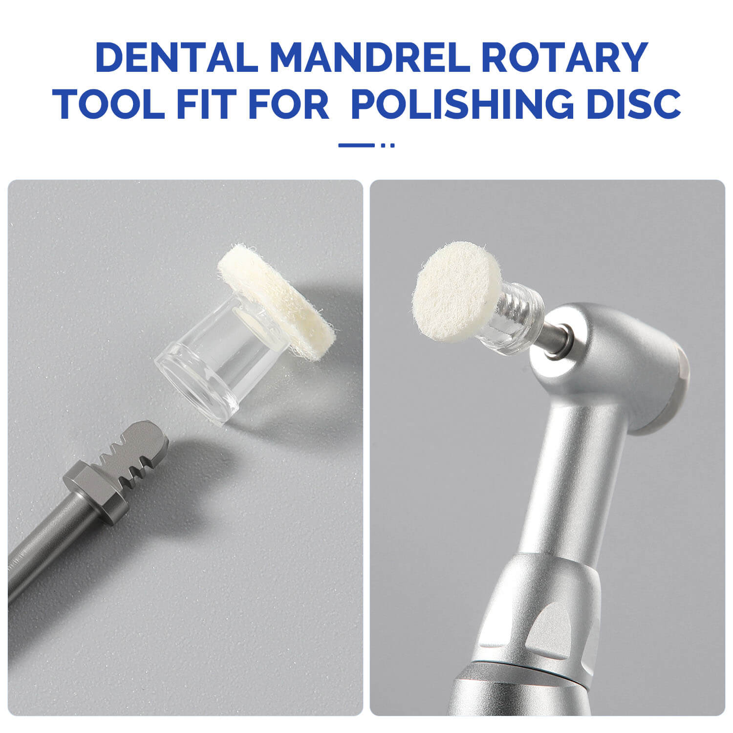 Dental Mandrel Rotary Tool for Polishing Disc RA2.35mm - azdentall.com