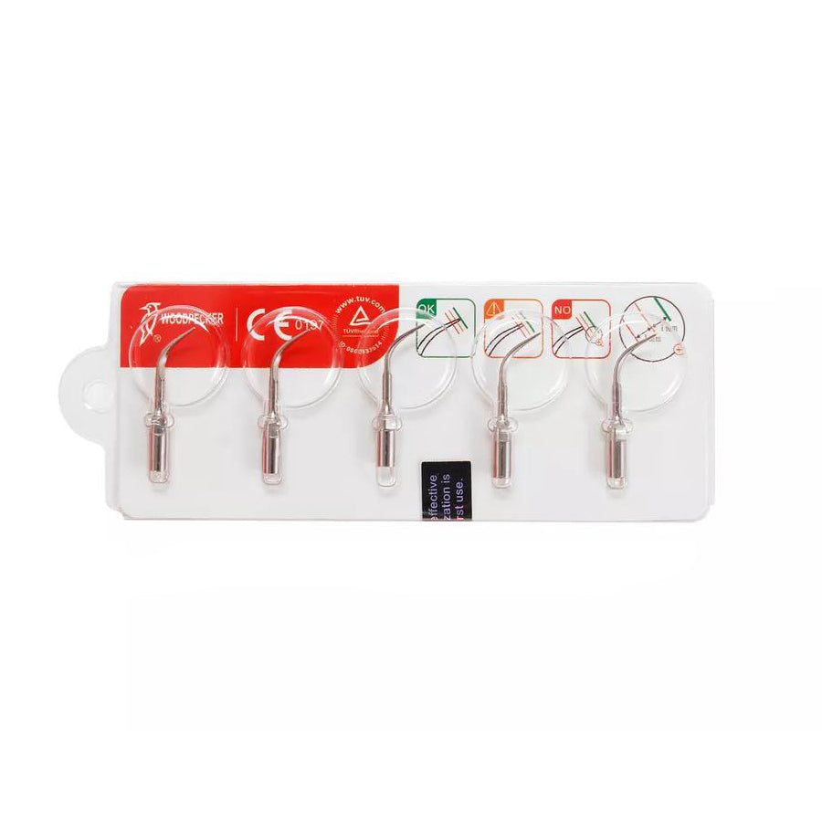 Woodpecker G4 Ultrasonic Scaler Tips 5pcs/Set - azdentall.com