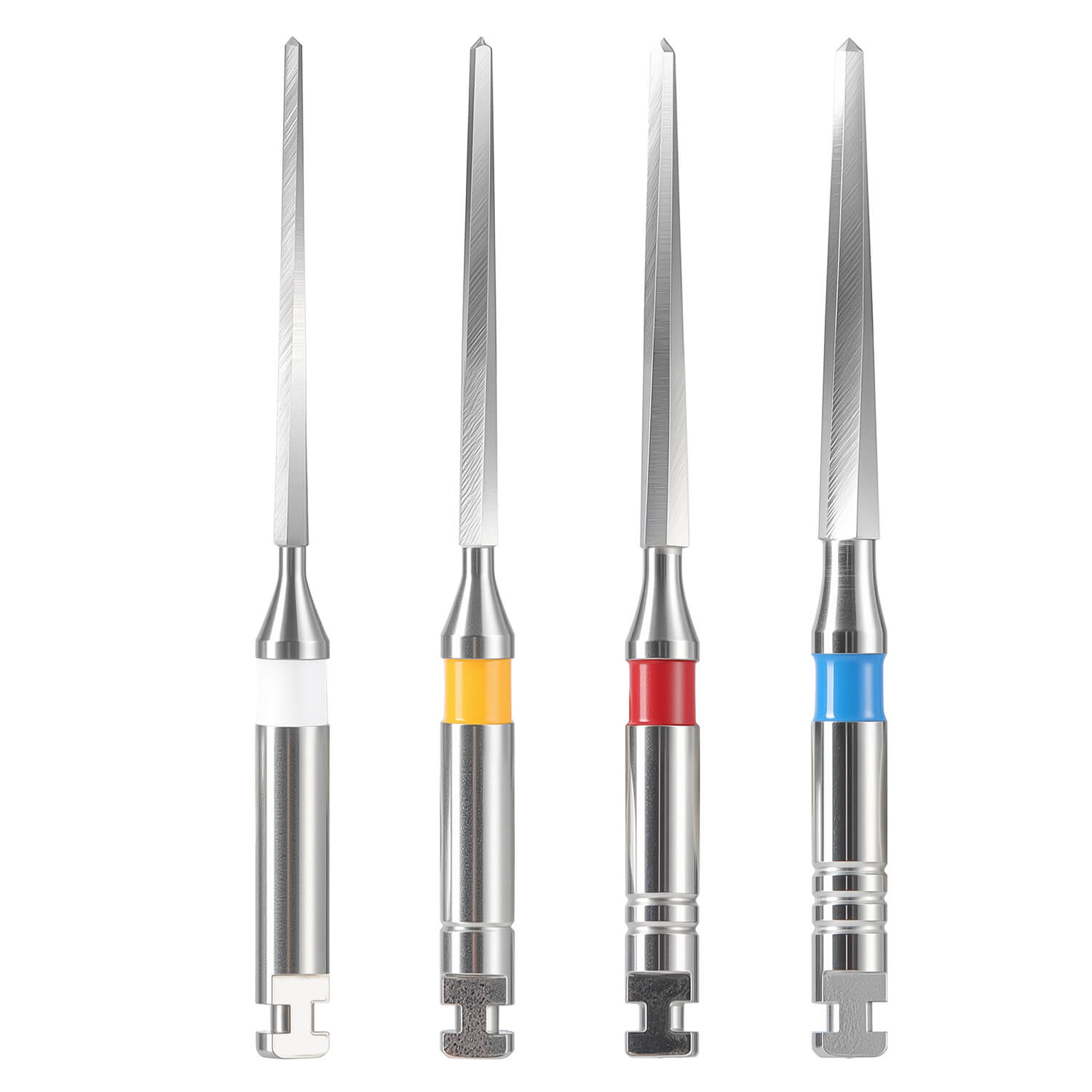 Dental Endodontic F Drill Reamers Fiber Post Drills 32mm 4pcs/Box - azdentall.com